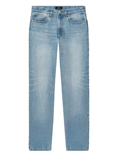 Apc Martin Jeans In Blue