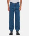 Apc A.p.c. Relaxed Jeans In Blue