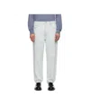Apc Blue Martin Jeans In White