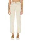 Apc A.p.c. Jeans Martin In White