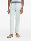 Apc Martin Straight Jeans In Blue
