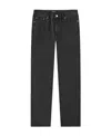 Apc A.p.c. Mens Martin Stonewashed Black Denim Jeans In Black