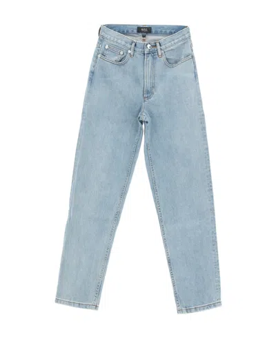 A.p.c. Martin Straight-leg Jeans In Blue