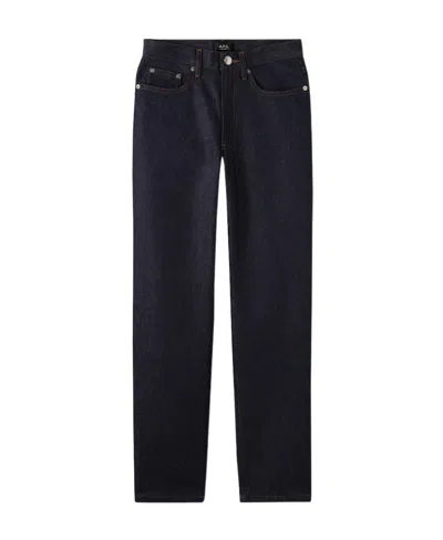 A.p.c. Martin Straight-leg Jeans In Black
