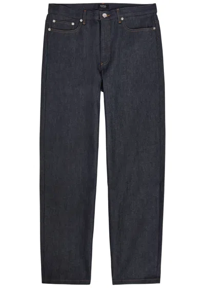 Apc A.p.c. Martin Straight-leg Jeans In Blue