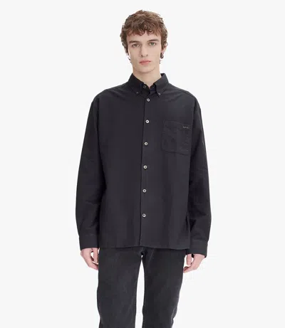 Apc Mateo Logo Shirt M Lzz