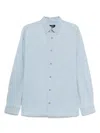 Apc A.p.c. Chemise Mathias In Blue