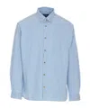 Apc A.p.c. Chemise Mathias In Blue