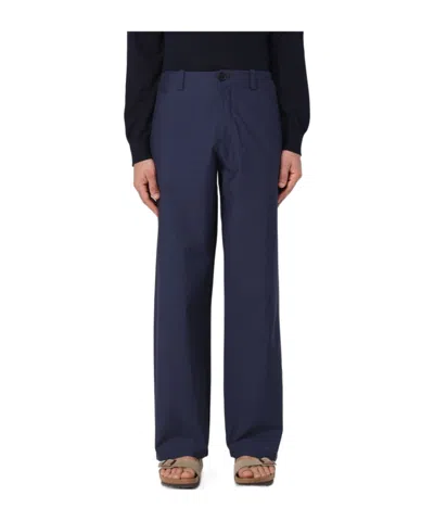 Apc Mathurin Straight-leg Trousers In Black