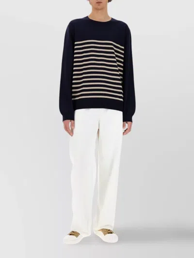APC "MATTHEW" CREW NECK STRIPED SWEATER