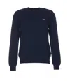 Apc Navy Victoria Sweater In Iak Dark Navy