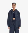 Apc Navy Asics Edition Meadow Jacket In Iak - Dark Navy Blue
