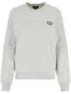Apc Unisex Rue Madame Sweatshirt In Gray