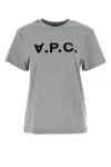 Apc Logo Print Cotton Jersey T-shirt
