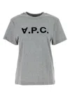 Apc Logo Print Cotton Jersey T-shirt