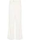 Apc Melissa Trousers In Neutrals
