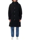 Apc A.p.c. Antonin Parka In Black