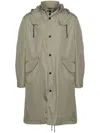 A.p.c. Antonny Parka In Green