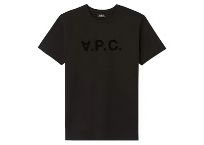 Pre-owned Apc Men's A.p.c. Vpc T-shirt In Black