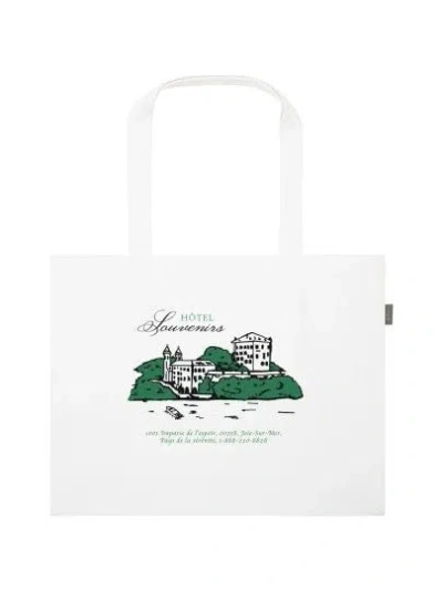 Apc Men's  X Jjjjound Cabas Tote Bag In Blanc