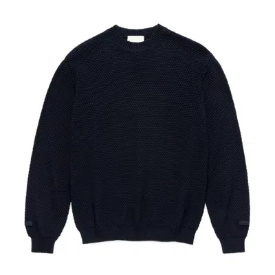 Apc Men's A.p.c. X Jjjjound Pullover Sweater In Darknavy