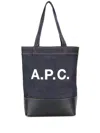 Apc A.p.c. Men Axel Denim Tote Bag