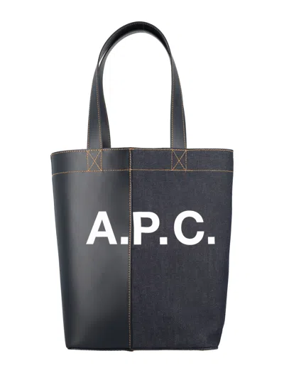 Apc Men's Axel Tote Bag In Dark Navy