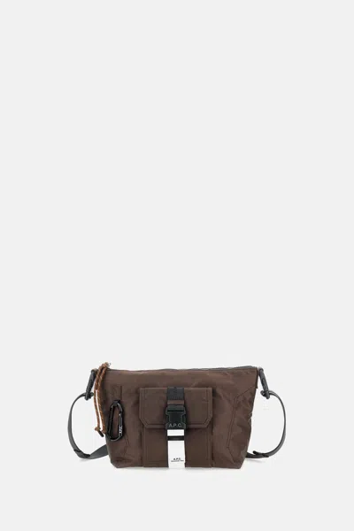 Apc A.p.c. Men Besace Trek Crossbody Bag In Multi