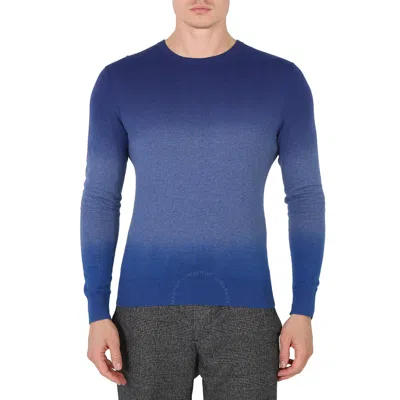 Apc A.p.c. Men's Blue Adrien Dip-dyed Cotton Sweater