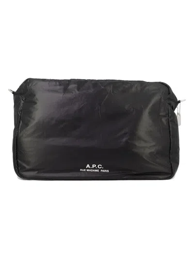 Apc Men's Bomber Bag In Black