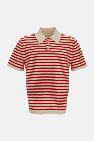 Apc A.p.c. Men Eliot Striped Polo Shirt In Multi