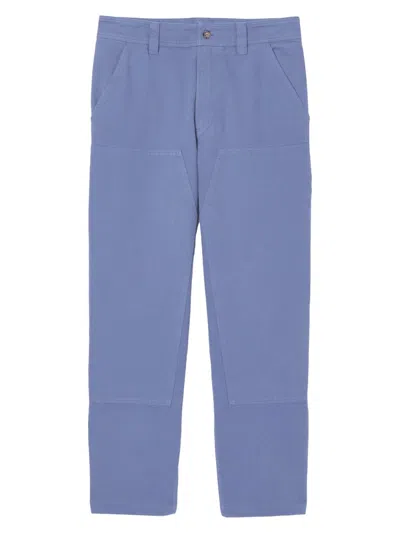 Apc Men's Gustav Carpenter Pants In Blue