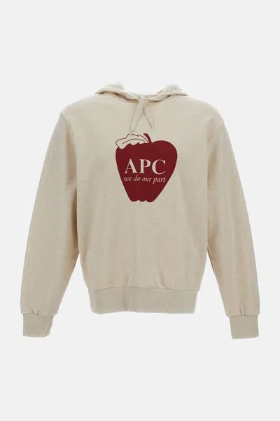 Apc A.p.c. Men Hoodie Sweater In Multi