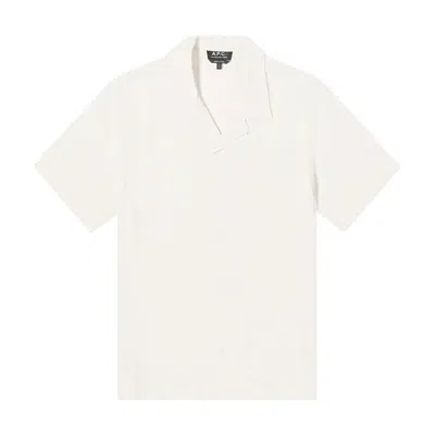 Apc A.p.c. Men's Lloyd Vacation Shirt In White