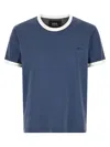 A.p.c. Contrast T-shirt In Blue