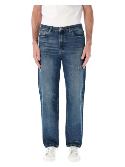 Apc A.p.c. Martin Jeans In Washed Indigo