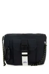 Apc A.p.c. Men Navy Blue Canvas Trek Belt Bag In Blue