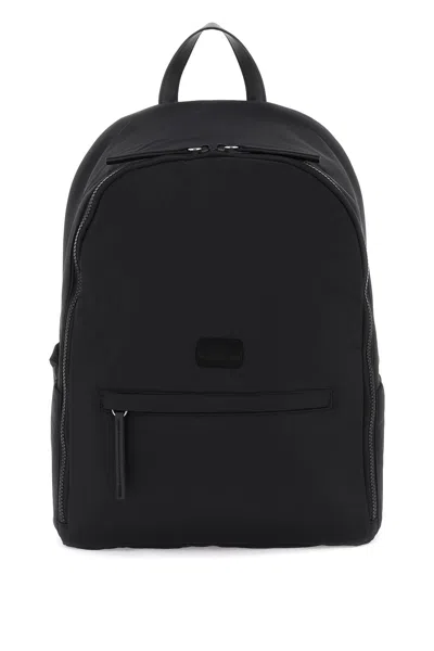 Apc Men's Nylon Backpack In Nero