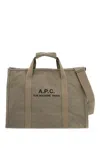 Apc Men's Rã©cupã©ration Tote Bag In Khaki