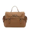 Apc A.p.c. Men Recuperation Besace Bag In Brown