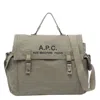 Apc A.p.c. Men Recuperation Besace Handbag In Gray
