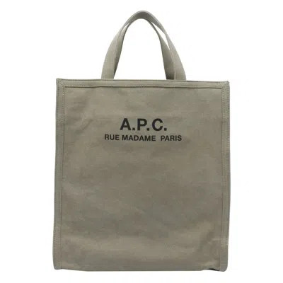 Apc A.p.c. Men Recuperation Cabas Shoulder Bag In Green