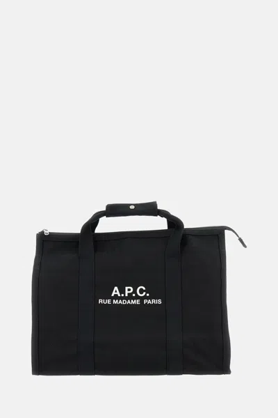 A.p.c. Men Recuperation Gym Bag In White