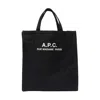 Apc A.p.c. Men Recuperation Shopping Bag In Black