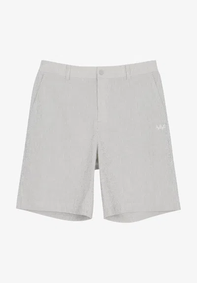 A.p.c. Men's Shorts A. P.c. Golf Size: Medium In Gray
