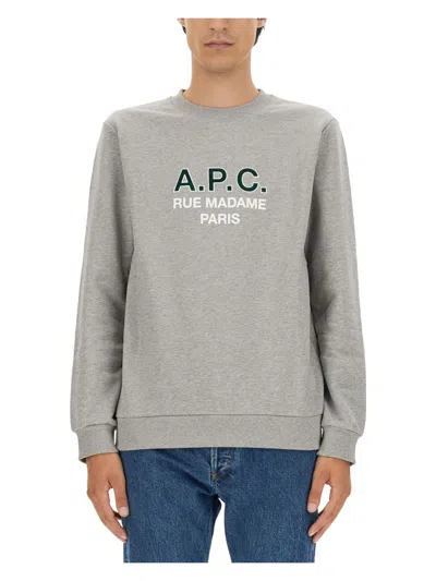 APC MEN'S SWEATSHIRT WITH LOGO