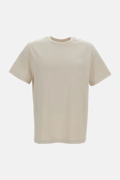 Apc A.p.c. Men T-shirt Standard Rue Madame In Neutral
