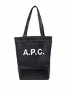 Apc Axelle Denim Tote Bag In Denim