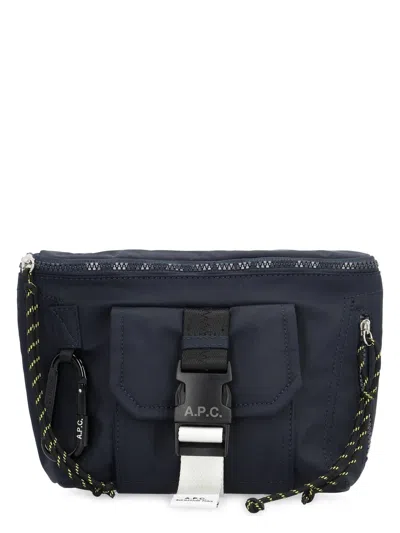 Apc Men's Trek Beltbag In Blue
