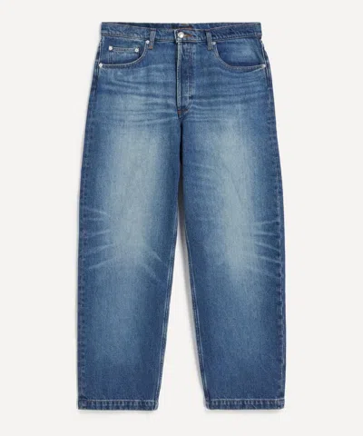 Apc A.p.c. Mens Achille Straight-leg Stonewashed Jeans In Blue